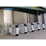 SUS304 Stainless Steel Turnstile Security Systems Swing Gates For Kindergarten