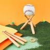 Buy cheap Mini Baseball Bat Display Stand Fashion Ornament Crafts Wooden Stand Holder For Outdoor Sports from wholesalers