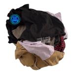 Hot sale Coloured T-shirt Rags 100% Cotton Industrial cleaning cloth Recycled