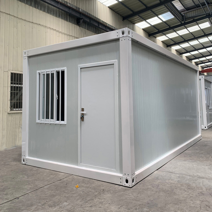 Earthquake Resistant Portable Site Office Cabin , 20ft Temporary Site Cabins