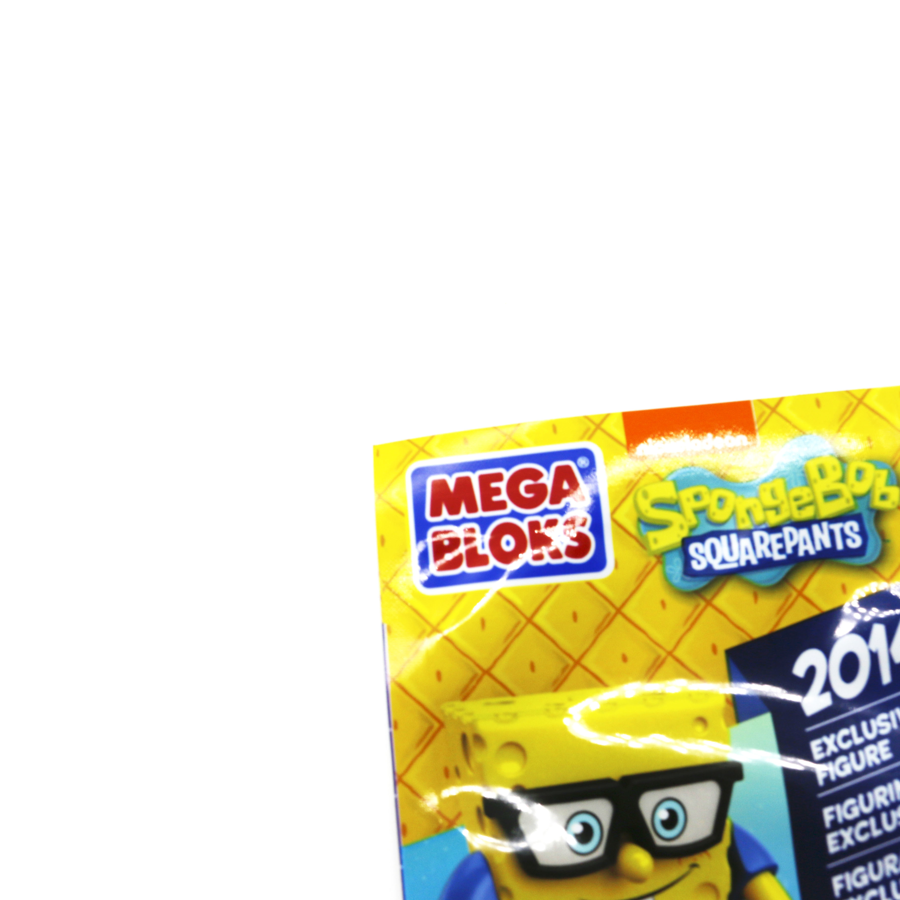 custom toy plastic packaging pouch Mini packaging bag three side seal resealable sachet