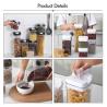Buy cheap 7 Pcs Plastic Food Airtight Storage Containers With Lids Multiple Size from wholesalers