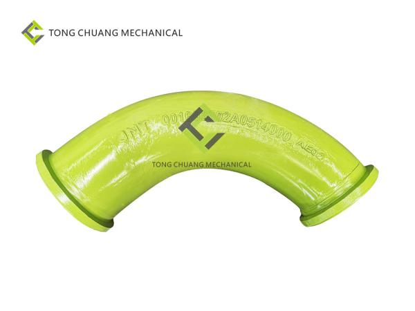 Buy cheap 870mm Concrete Pump Pipeline No.2 Steel Pipe Angle A0514000 from wholesalers