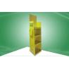 Buy cheap Heavy Duty Floor Standing POS Cardboard Displays With Flyer / Brochure Pockets from wholesalers