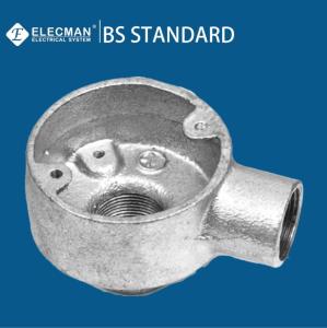 China Terminal And Back Outlet Electrical Explosion Proof Conduit Box BS4568 20mm-25mm on sale