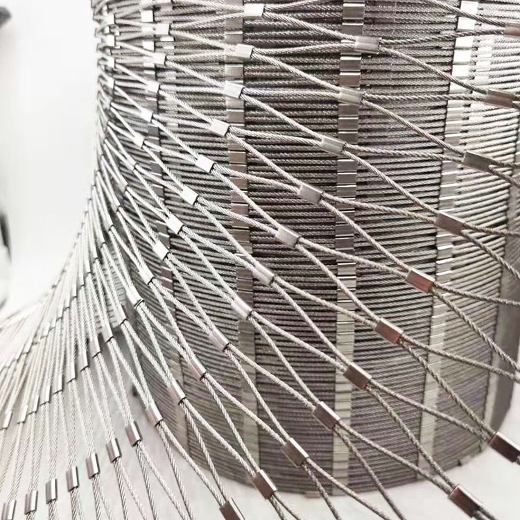 Zoo 304 Stainless Steel Rope Mesh Netting Fence 1.5mm Diameter
