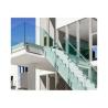 Buy cheap Outdoor Patio Glass Balustrade Customized Glass Balcony Railings from wholesalers