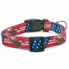 Buy cheap All Seasons Polyester Dog Collar Buckle Type Customized American Flag Design from wholesalers