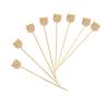 Buy cheap JFB Cat Wooden Decorative Bamboo Food Picks Forks For canape Fruit 100pcs/Pack from wholesalers