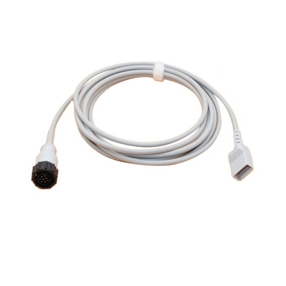 Bard 8 Pin Invasive Blood Pressure Cable 5.0 Diameter Abbott With Black Color