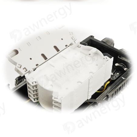 Buy cheap 144-Core Mechanical Sealing 6 Tray In-line/ Horizontal Optic Cable Splice Closure from wholesalers