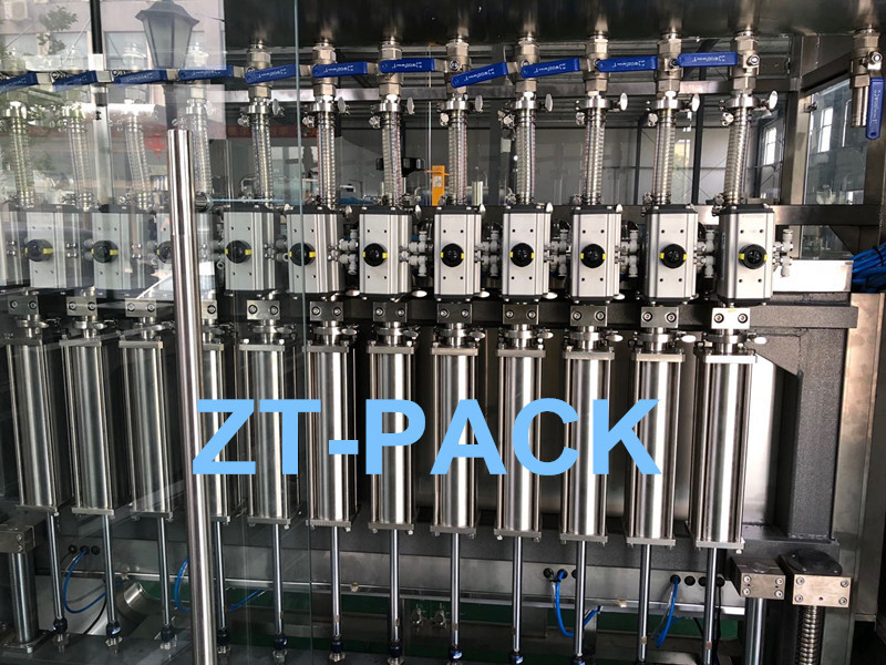 5l Cleaner Servo Based Liquid Filling Machine Ss316 Liquid Bottling Machine