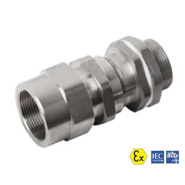 Buy cheap Compound Barrier Unarmoured KHJ Explosion Proof Cable Glands KBM 15 16 Series from wholesalers