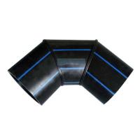 Buy cheap Oil And Natural Gas Welding Butt HDPE 90 Degree Elbow product