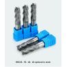 Buy cheap Tungsten Carbide Corner Radius 55HRC 4 Flutes End Mills AlTiSiN Coating from wholesalers