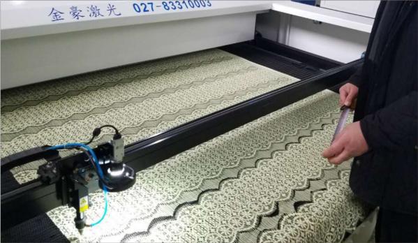 Buy cheap Embroidery Fabric Lace Laser Cutting Machine Intelligent Positioning Cutting from wholesalers