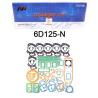 Buy cheap 6D95 6D114 6D105 Excavator Engine Parts Komatsu Overhaul Full Gasket Set from wholesalers