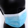 Buy cheap Outdoor 3 Ply 9" x 3.7" Disposable Medical Face Mask from wholesalers