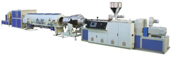Energy saving Large Diameter HDPE / PP extrusion plastic machine Water Supply &