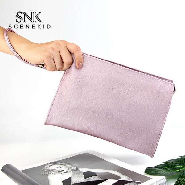 Buy cheap Wholesale Custom Pure Color Blank PU Leather Cosmetic Bag Travel from wholesalers