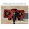 Buy cheap Low Pressure Dual Fuel Filter, Dual Fuel Filter A50 0 0.25/0.16 CB / T425-94 Body cast iron, filter cartridge stainless from wholesalers