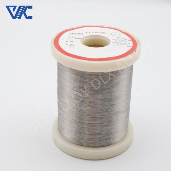 Bright Annealed Ultra Thin 0.025mm 0.05mm Nichrome Alloy Ni80Cr20 Resistance