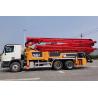 Buy cheap Truck Mounted Concrete Pump Zoomlion 49m Benz Used Concrete Pump Truck from wholesalers