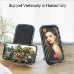 Desktop Twin Coil Qi 1.5A 8mm 15W Wireless Charging Pad
