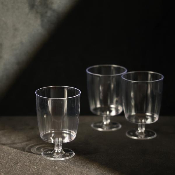 Buy cheap Food Grade 7OZ Clear PS Plastic Cups 210ml For Wine With Customized Color from wholesalers