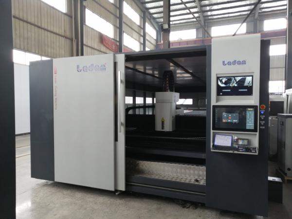 Buy cheap IPG 4KW Fiber Laser Cutting Machine With IPG YLS-4000 20mm Carbon Steel Plate from wholesalers