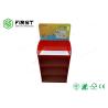 Buy cheap Four Layers Damp Proof Cardboard Retail Display Stands For Advertising from wholesalers