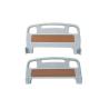 Buy cheap Medical Head and Foot Board for Hospital Bed Parts Accessories Detachable PP Material from wholesalers
