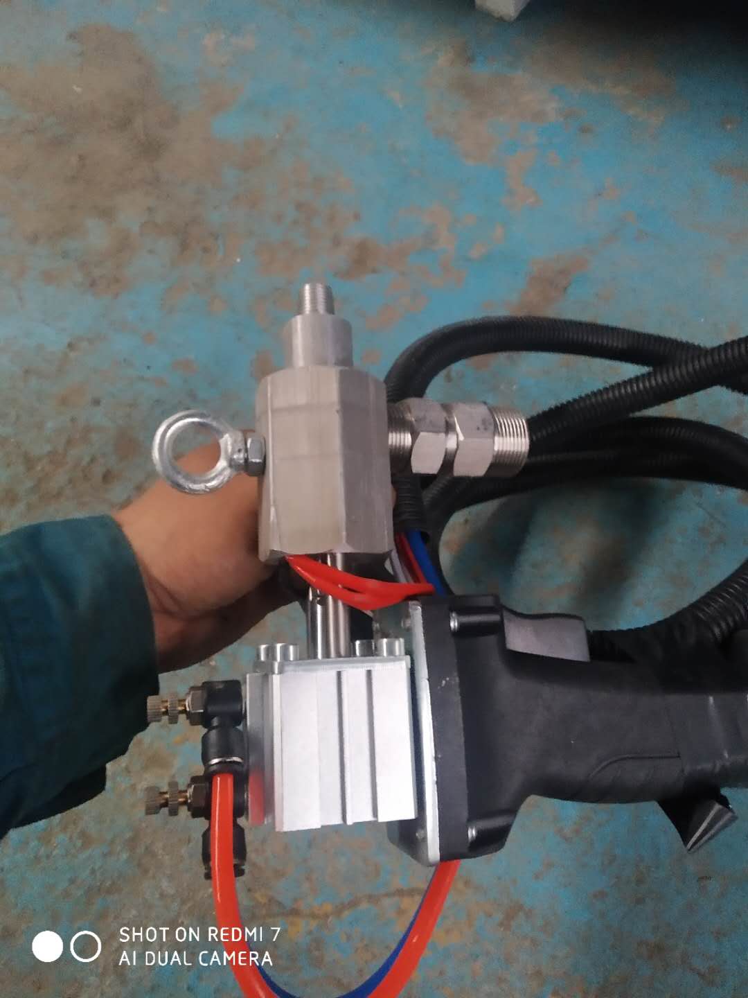 insulating glass hot melt glue sealing machine