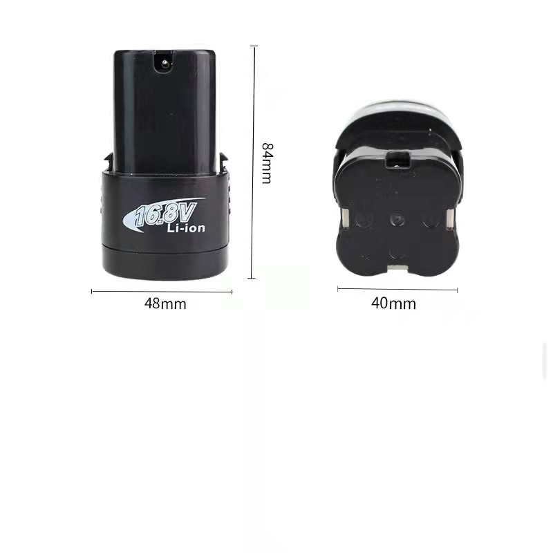 Black 3C Lithium Battery 5.0A 16.8v Li Ion Battery IP67 Power Tool Battery