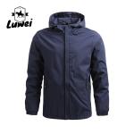 Lightweight Windproof Full Sleeve Quick Dry Outdoor Utility Shell Men's Hooded