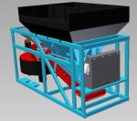 Wet Concrete Batching And Mixing Plant , Truck Mounted Concrete Batching Plant