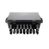 Buy cheap Wall / Pole / Aerial 16 Core Optical Fiber Cable Joint Closure Black from wholesalers