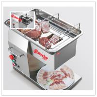 Buy cheap 600w Fresh Meat Cutting Machine 250kg/H Meat Cutter Slicer product