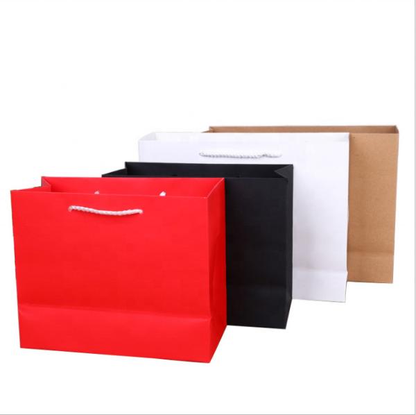 Buy cheap Kingkron Multi Colored Kraft Gift Bags With Handles Clothing Packaging from wholesalers