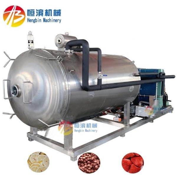 Buy cheap Silicone Oil Heating Commercial Freeze Dried Fruit Machine for Meat Fish Vegetable from wholesalers