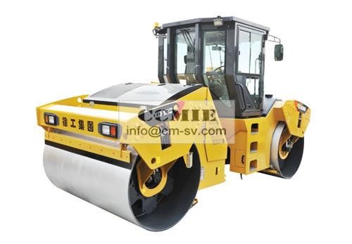 Buy cheap Hydraulic Double Drum High Frequency Vibratory Road Roller XD123 from wholesalers