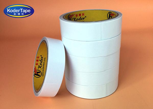 Buy cheap Synthetic Rubber Adhesive Double Sided Tissue Tape Hot Melt Glue Fiberglass from wholesalers