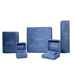 Buy cheap Pale Blue Luxury Jewelry Packaging Boxes Decorative Necklace Bracelet Earring from wholesalers