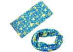 Good Air Permeability Tubular Headwear Fish Logo Bandana Seamless Connect