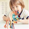 Buy cheap Baby Sensory Montessori Silicone Toy Travel Pull String Activity Toy for Toddlers from wholesalers