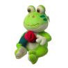 Buy cheap Non - Toxic Stuffed Frog Toy Embroidery Logo Customized Color Soft Feeling from wholesalers