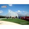 Buy cheap UV Resistant Customized 25 X 50m TFS Tent , Curved Sport Event Tents from wholesalers