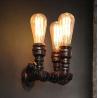 Buy cheap Antique Filament Bulb Wall Lights Water Pipe Wall Lamp Antique Bronze Finish from wholesalers