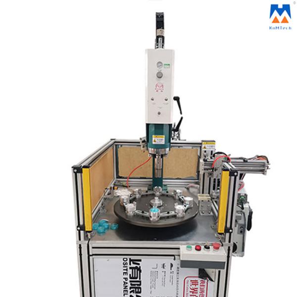 Buy cheap 4200W Multiple Station Rotary Ultrasonic Welding Press for Plastic Parts from wholesalers