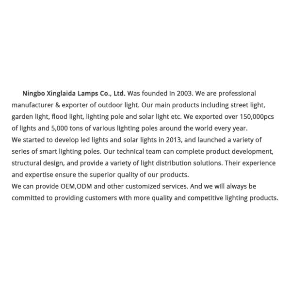 Decorative Garden Led Outdoor Post Lights For Landscape -20 60C Working Temperature